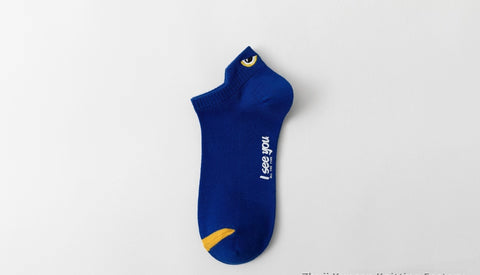 Chaussettes de basketball basses tendance pour jeunes, avec maille respirante et évacuation de la transpiration