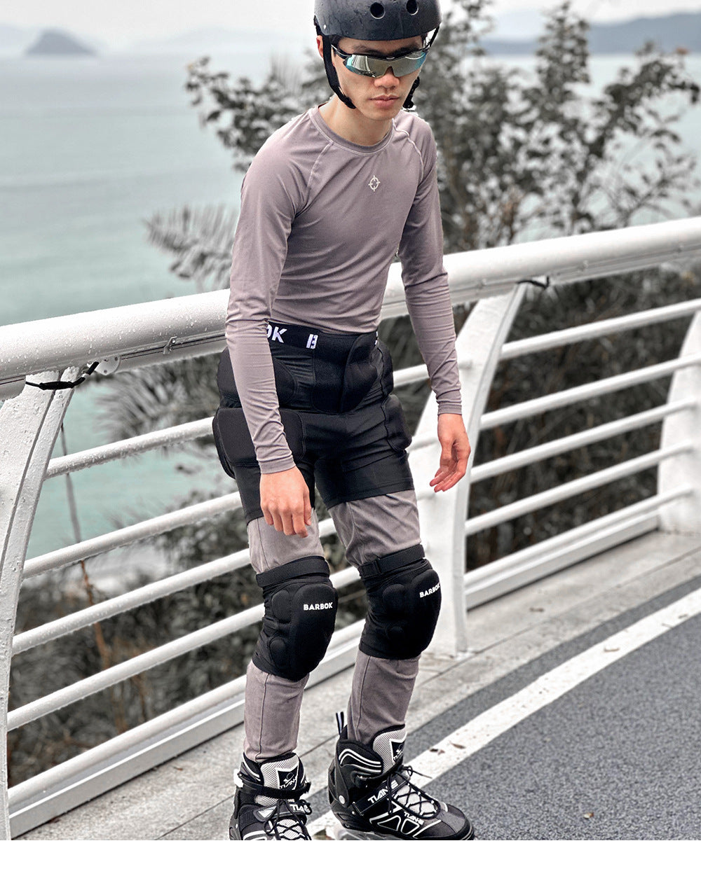 Roller Skating Skating Skateboard Hip Pad Pants Ski Equipment Protection Anti-fall