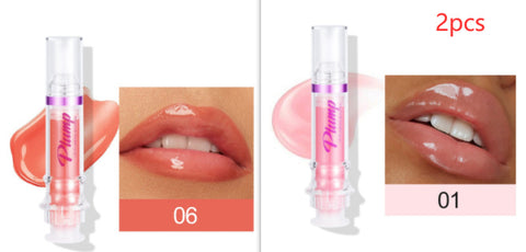 Nouveau Tube Rouge à Lèvres Riche Couleur Lèvre Légèrement Épicé Miel à Lèvres Miroir à Lèvres Brillant à Lèvres Miroir Liquide Rouge à Lèvres