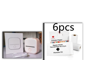 Mini Imprimante Thermique Portable Imprimante Photo Maison Imprimante de Mauvaises Questions pour Étudiant Imprimante d'Étiquettes Mini Bluetooth Étiquette de Prix