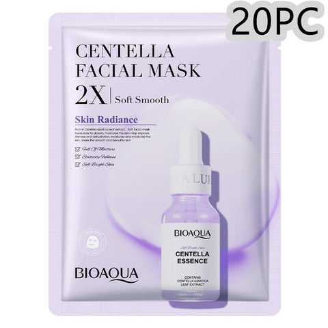 Masque facial au collagène hydratant et raffermissant Masque en tissu Acide hyaluronique Masques faciaux Soin de la peau Gel Soin de la peau