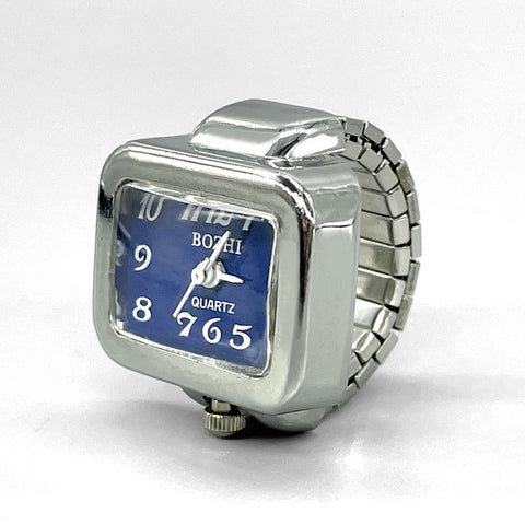Mini-montre bague couple mode
