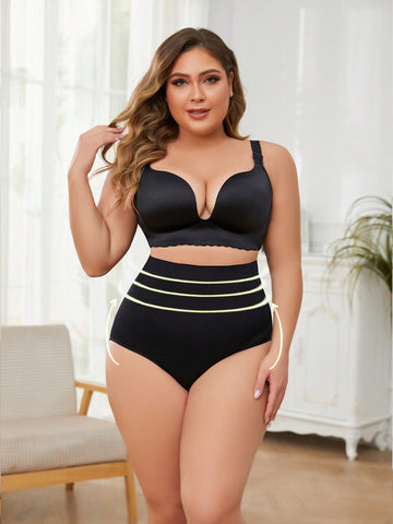 Buy High-waisted Shapewear Shorts For Women Tummy Control Butt Lifter Thigh Slimmer Seamless Body Shaper online at Fashionner.