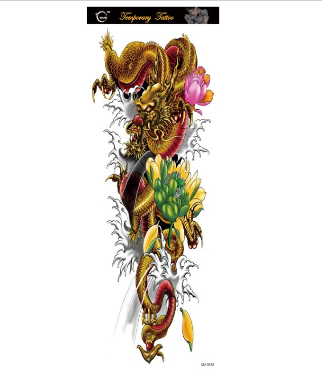 Buy Original Big Picture Full Arm Waterproof Tattoo Sticker online at Fashionner.