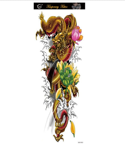 Buy Original Big Picture Full Arm Waterproof Tattoo Sticker online at Fashionner.