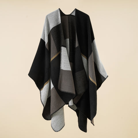 Buy Casual Plaid Oversized Scarf Cashmere Women online at Fashionner.