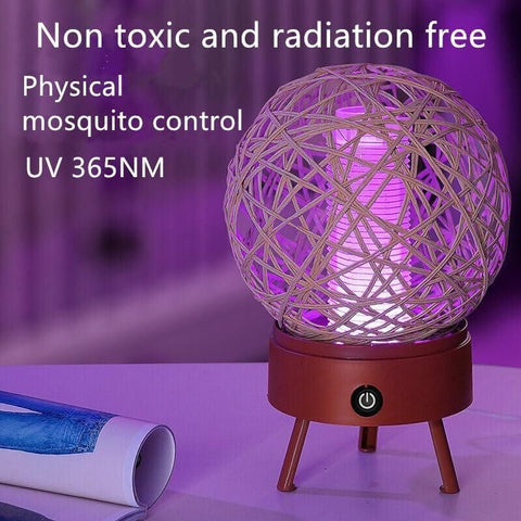 Lampe anti-moustiques pour la maison avec LED électrique et veilleuse