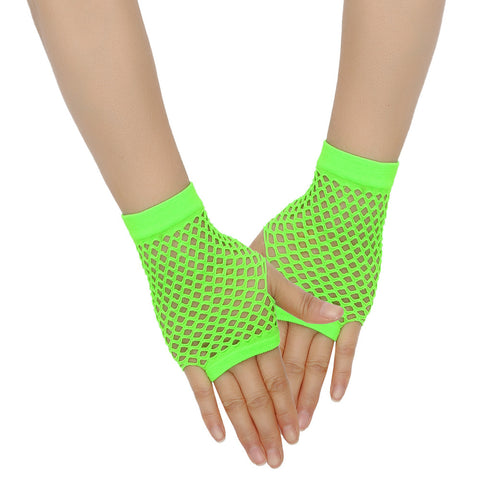 Gants Résille Courts Rétro