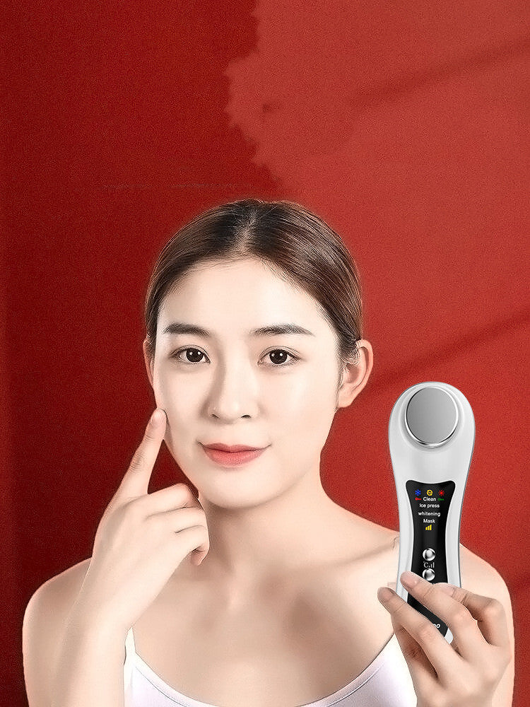 Hot & Cold Eye Massage Machine Eye Skin Care Reduce Fine Lines Remove Eye Edema Circle Ease Dry Eye Stress Warm Care - Fashionner