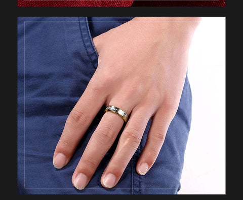 Ensemble de bagues de couple Amour Éternel