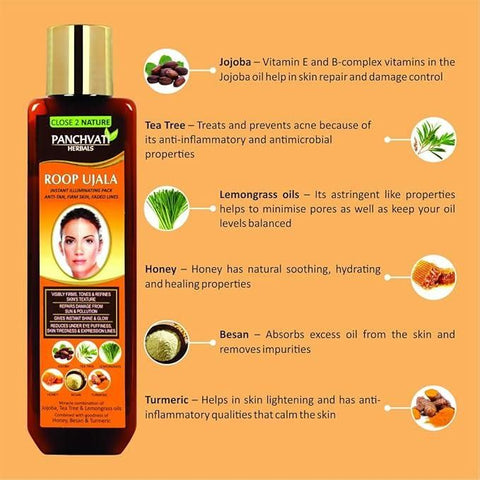 Masque facial Roop Ujala 200g