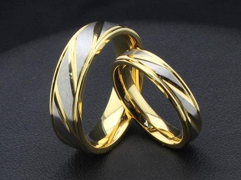 Bague de couple twill