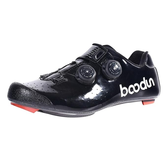 Professional Highway & Road Cycling Shoes for Men | Breathable & Lightweight Carbon Fiber Racing Bike Shoes | Quick-Lace System for Speed & Comfort