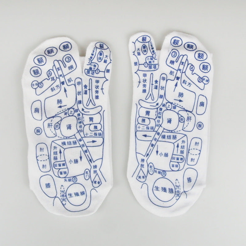 Reflexology Socks - Foot Massage Socks - Massage Relieve Tired Feet Socks Acupressure Foot Massager Reflexology Socks Foot Point Sock Foot Point Tool Physiotherapy Sock