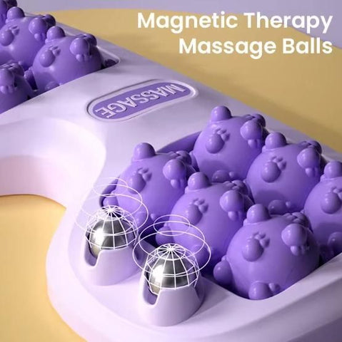 Masseur à rouleaux pour les pieds, anti-stress, points d'acupression