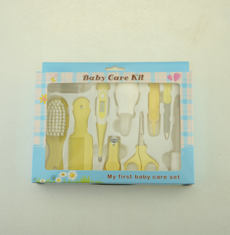 Maternal and Infant Thermometer Feeding Nasal Nasal Care 10 Piece Set Baby Manicure Clamp Nail Clipper Set - Fashionner