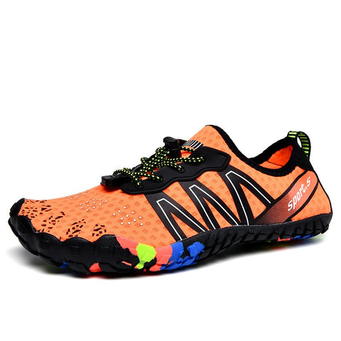 Outdoor river tracing shoes men and women beach shoes non-slip amphibious speed interference water shoes breathable swimming - Fashionner