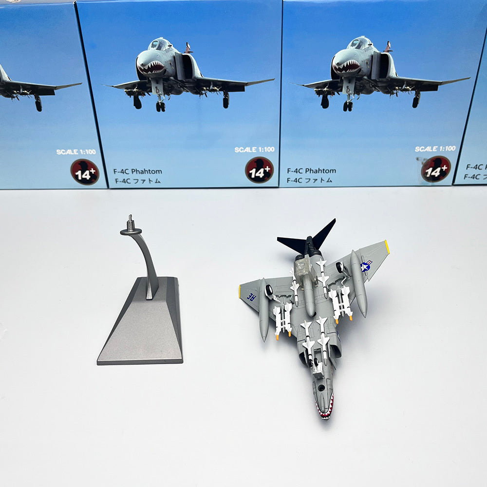 Ghost Pirate Flag Independence F4C Fighter Alloy Model