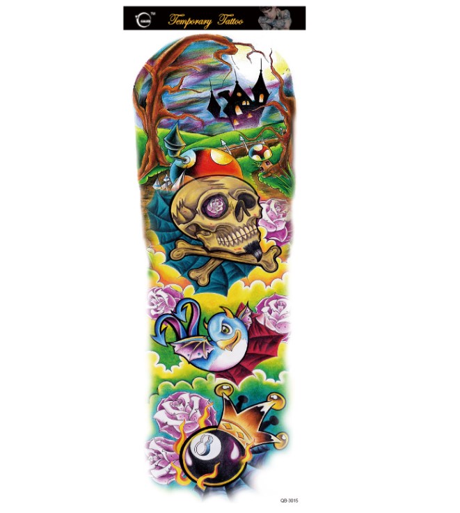 Buy Original Big Picture Full Arm Waterproof Tattoo Sticker online at Fashionner.