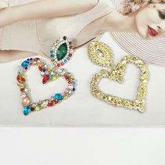 High-key Dignified Love Peach Ear Rings