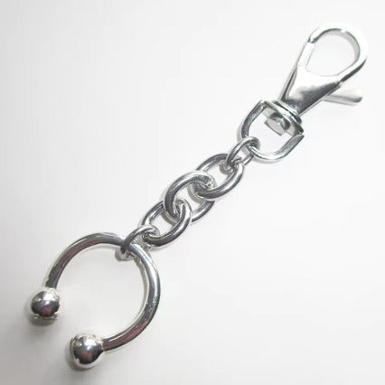 Pendentifs Clés en Fer à Cheval en Métal Argenté Design Original Personnalité Couple