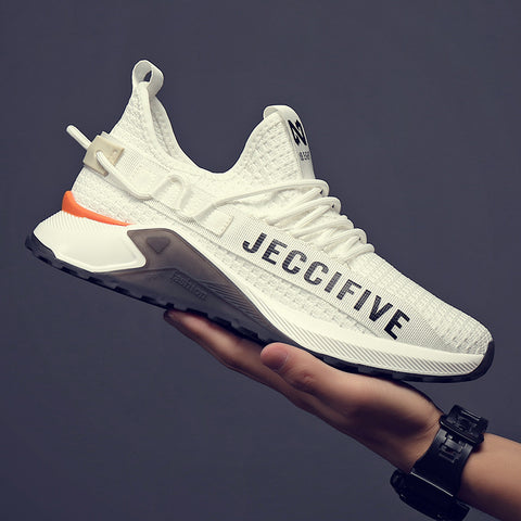 Extra Large Size Men's Shoes 45 Yards 46 Yards Summer Mesh Sneakers Men's 47 Yards 48 Yards 49 Yards Thick Bottom Heightening Old Shoes - Fashionner
