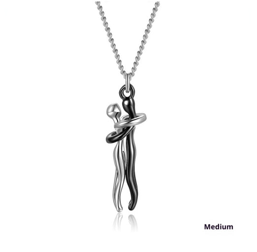 Buy Embrace Emotional Expression Collarbone Pendant Necklace online at Fashionner.