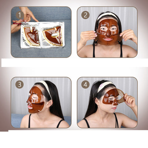 Masque Hydratant Cristallin au Collagène et Gelée Hydratante