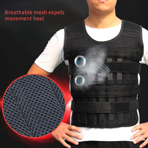 Gilet lesté de sport pour la course