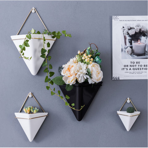 Pot de fleurs hydroponique créatif suspendu sans perforation