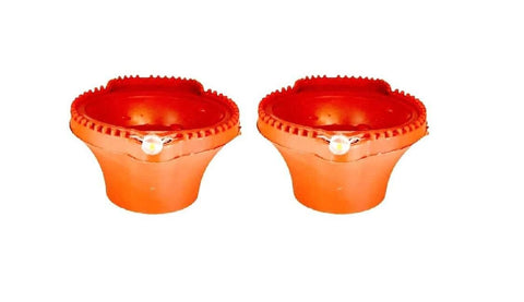 Diyas LED en plastique avec capteur d'eau, lumières d'ambiance, (Lot de 6/12/18/24)