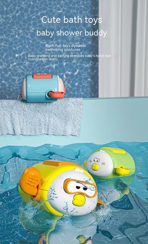 Jouets de bain pour enfants, jouets de bain à remonter, dessin animé