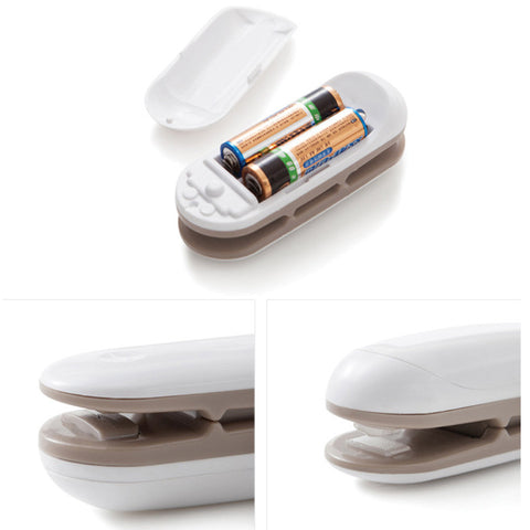 Mini Scelleuse Portable Scelleuse Thermique Emballage Plastique Pratique Colles et Scellés pour Aliments et Collations