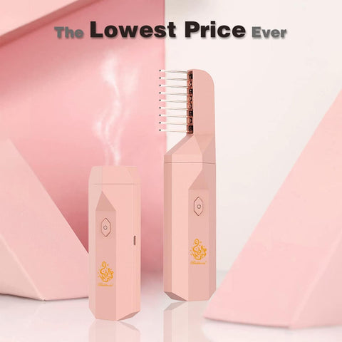 Brûleur d'encens électronique portable peigne