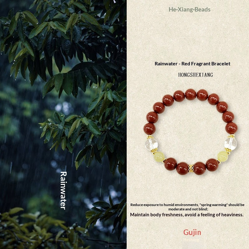 Buy Herbal Incense Bead Bracelet Of The Twenty-Four Solar Terms online at Fashionner.