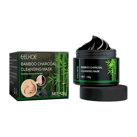 Buy Bamboo Charcoal Blackhead Removing Tearing Facial Mask, Moisturizing Removing Blackhead And Acne Shrinking Pore Oil Control Mud Mask online at Fashionner