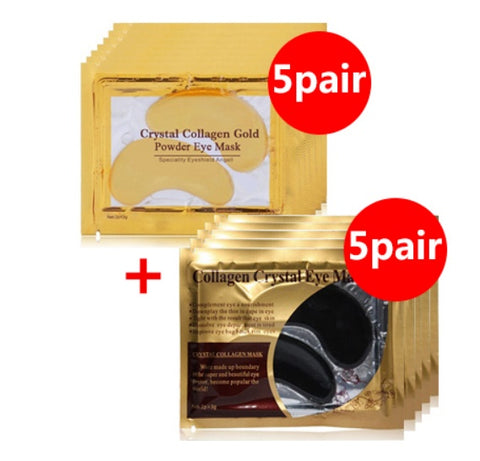 Masque pour les yeux au collagène cristallin
