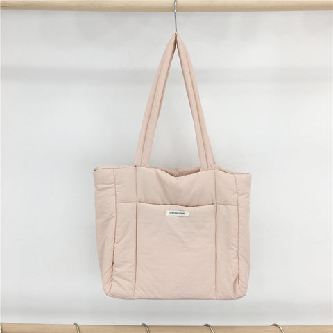 Sac à bandoulière en toile de nylon grande capacité tendance