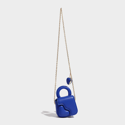 Sac bandoulière croisé pour femme Chain Love à texture avancée