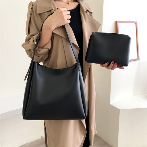 Large Shoulder Bag Women's Leisure Combination Tote Bag - Fashionner