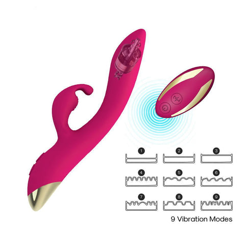 Silicone Rechargeable G-Point Vibrating Spear Toys For Adults And Women - Fashionner