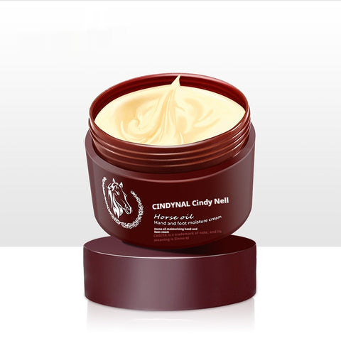 Crème pour les mains à l'huile de cheval Crème hydratante pour les talons Crème hydratante pour les mains
