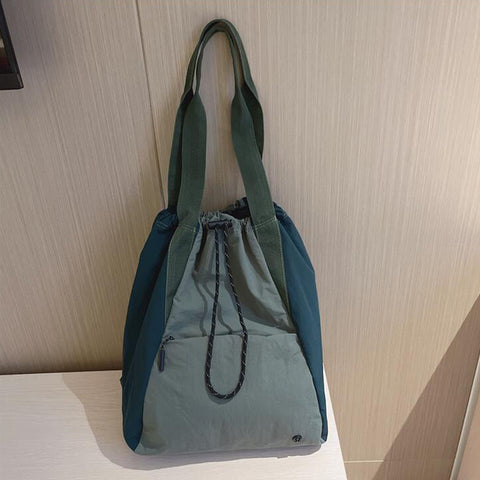 Sac à dos étanche avec cordon de serrage, sac à dos de sport, de fitness ou de yoga tendance pour femme, sac à bandoulière, sac de rangement pour le quotidien