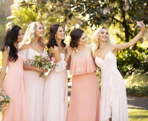 Cintre Robe de sœur de mariage en plein air Banquet