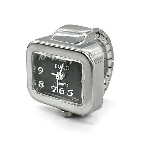 Mini-montre bague couple mode