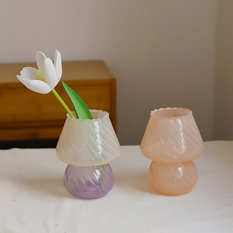 Vase en verre de mode hydroponique créatif