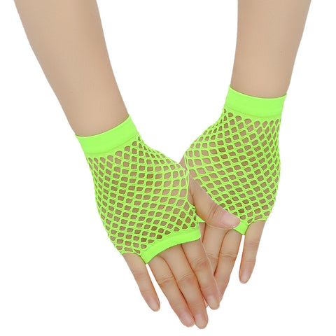 Gants Résille Courts Rétro