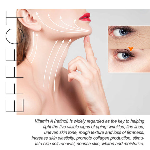 Crème hydratante visage au rétinol