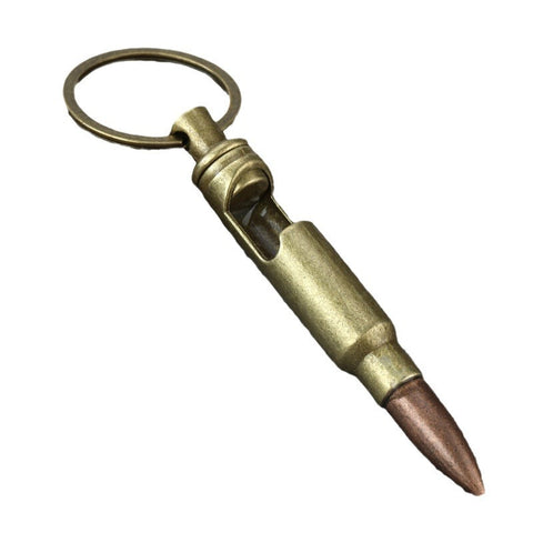 Porte-clés en métal Ouvre-bouteille Balle Pendentif créatif