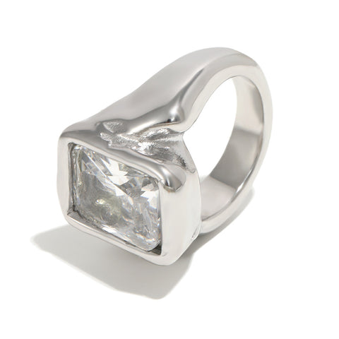 Buy Fashionable And Minimalist Stainless Steel Ring online at Fashionner.